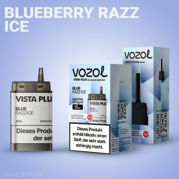 Vozol Vista Plug EZ Pod Set - Blueberry Ice