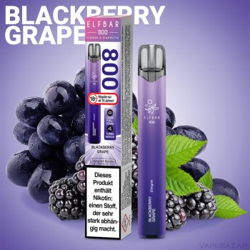 Elf bar 800 Blackberry Grape