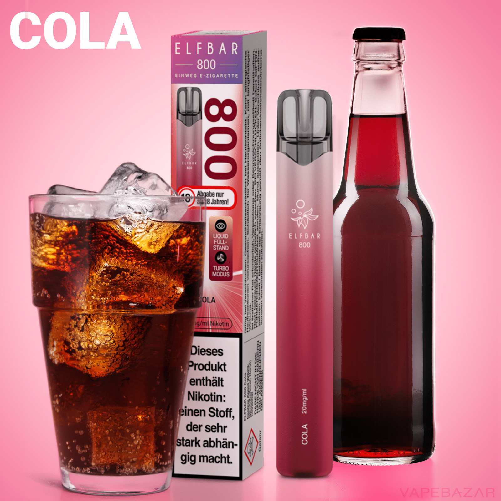 Elfbar 800 Cola | Vapebazar Elf Bar 800 Cola