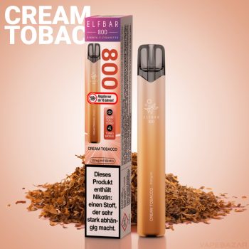 Elfbar 800 Cream Tobacco