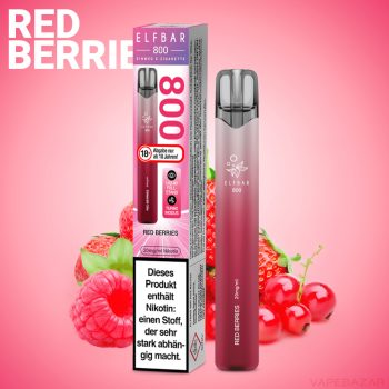 Elf bar 800 Red Berries