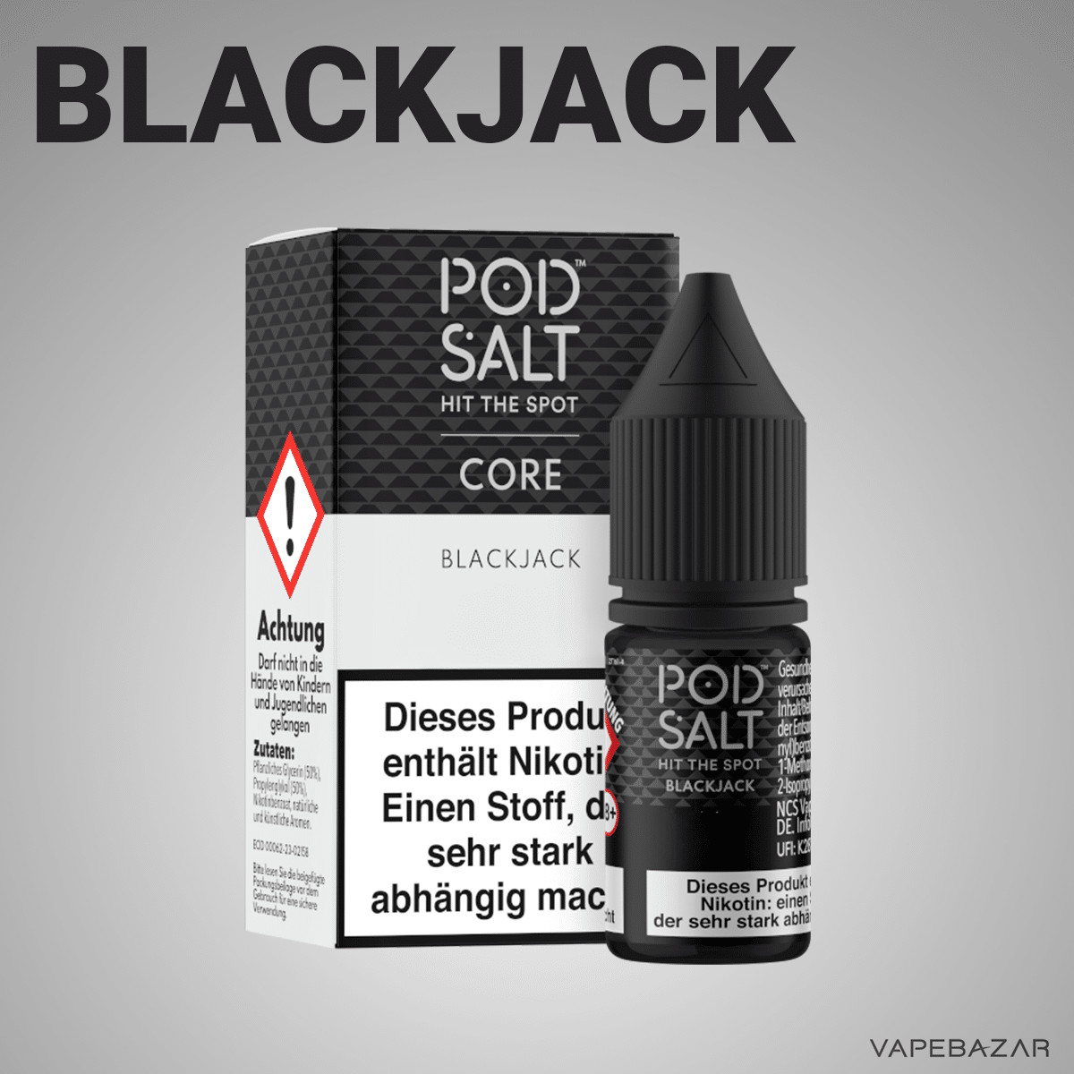 Pod Salt Core Blackjack 2 | Vapebazar Podsalt Core - Black Jack