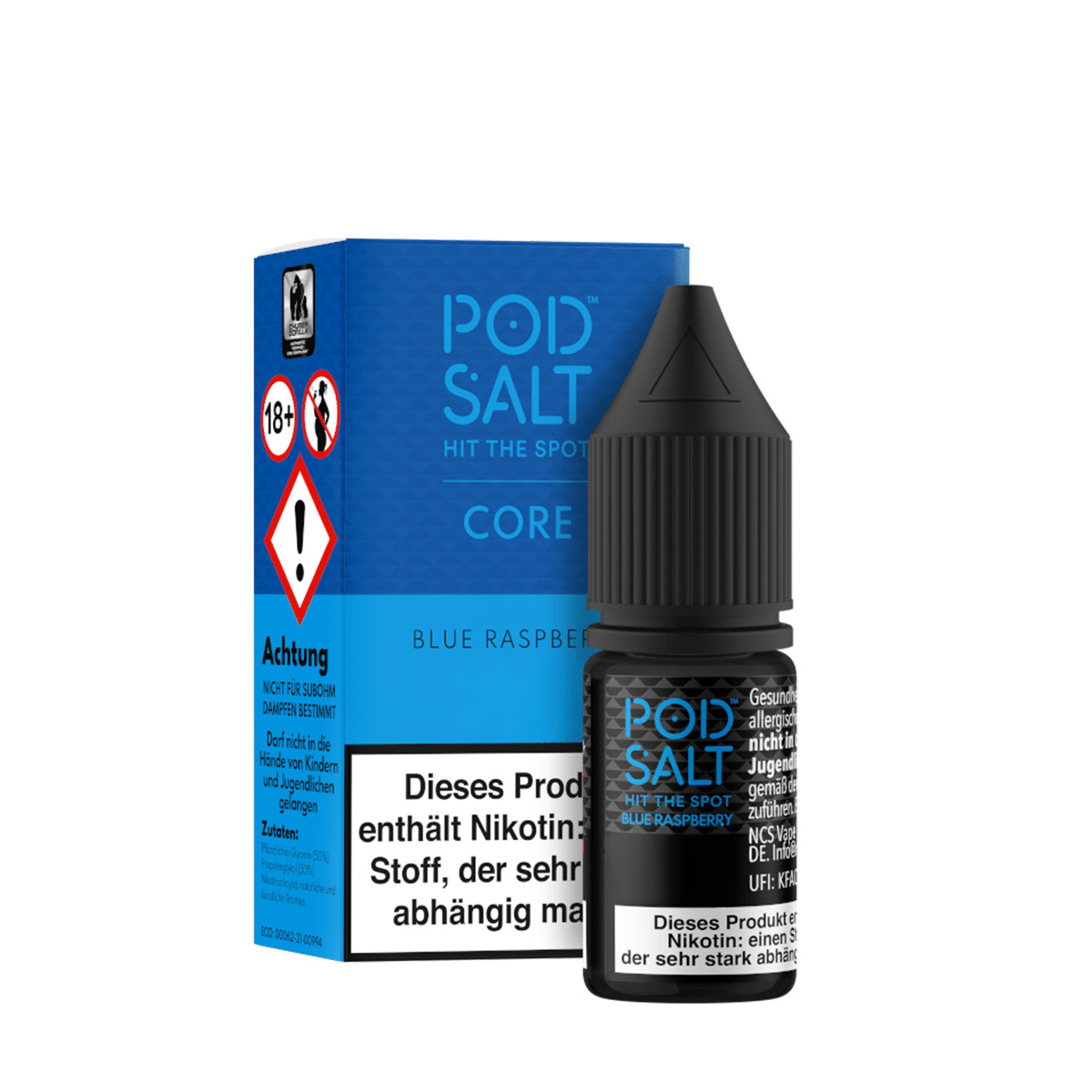 Pod Salt Core Blue Raspberry 3 | Vapebazar Podsalt Core - Blue Raspberry