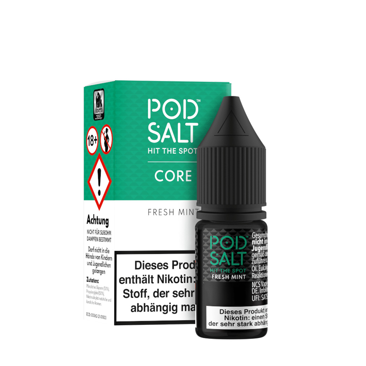 Pod Salt Core Fresh Mint 3 | Vapebazar Podsalt Core - Fresh Mint