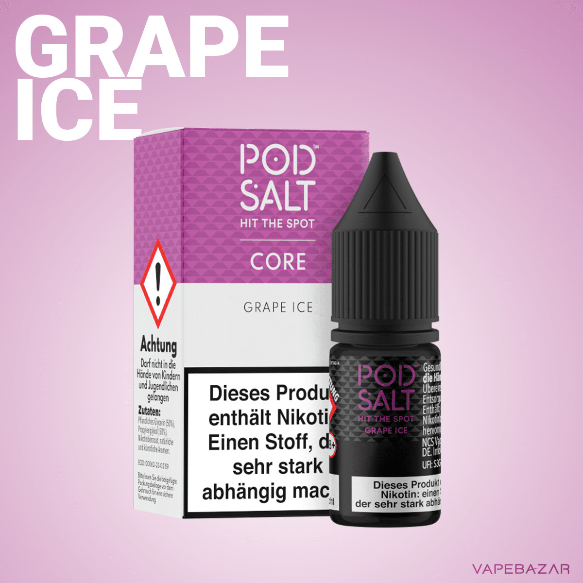Pod Salt Core Grape Ice 2 | Vapebazar Podsalt Core - Grape Ice