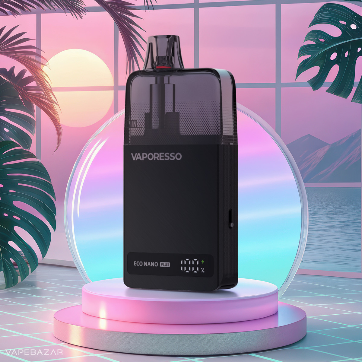 Vaporesso Eco Nano Plus Midnight Black | Vapebazar Vaporesso Eco Nano Plus - Midnight Black