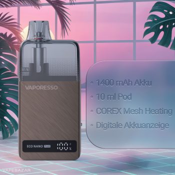 Vaporesso Eco Nano Plus - Midnight Black