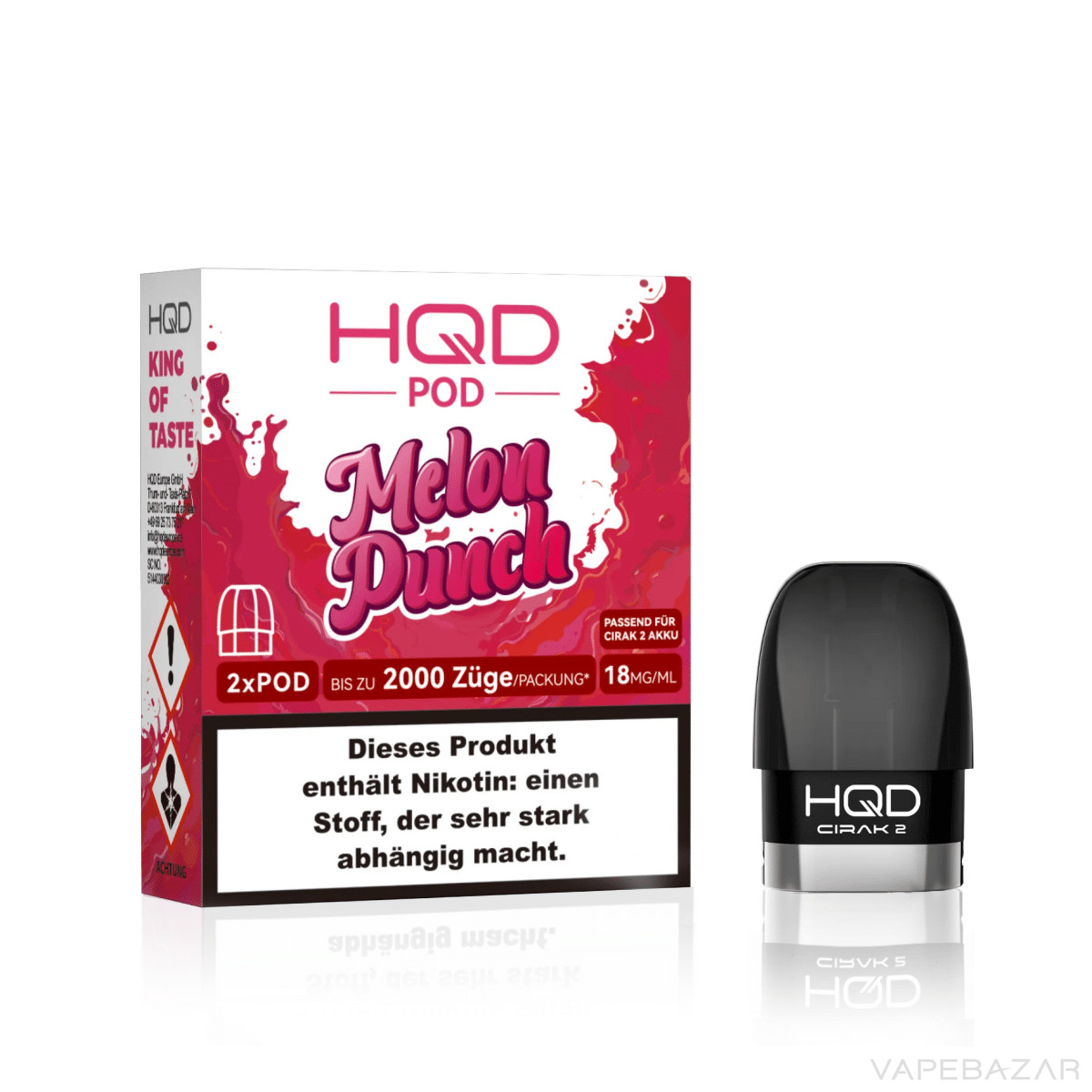 Hqd Pod 2 Melon Punch 3 | Vapebazar Hqd Cirak 2 Pods - Pineapple