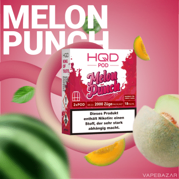 HQD Cirak 2 HKD Pod 2 Melon Punch