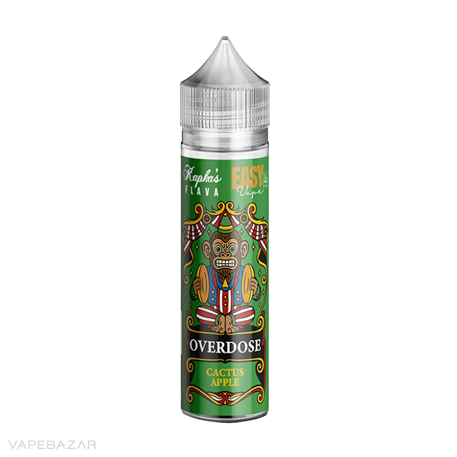 Kapkas Flava Overdose Cactus Apple Easy Vape 3 | Vapebazar Kapkas Flava X Easy2Vape Longfill - Cactus Apple