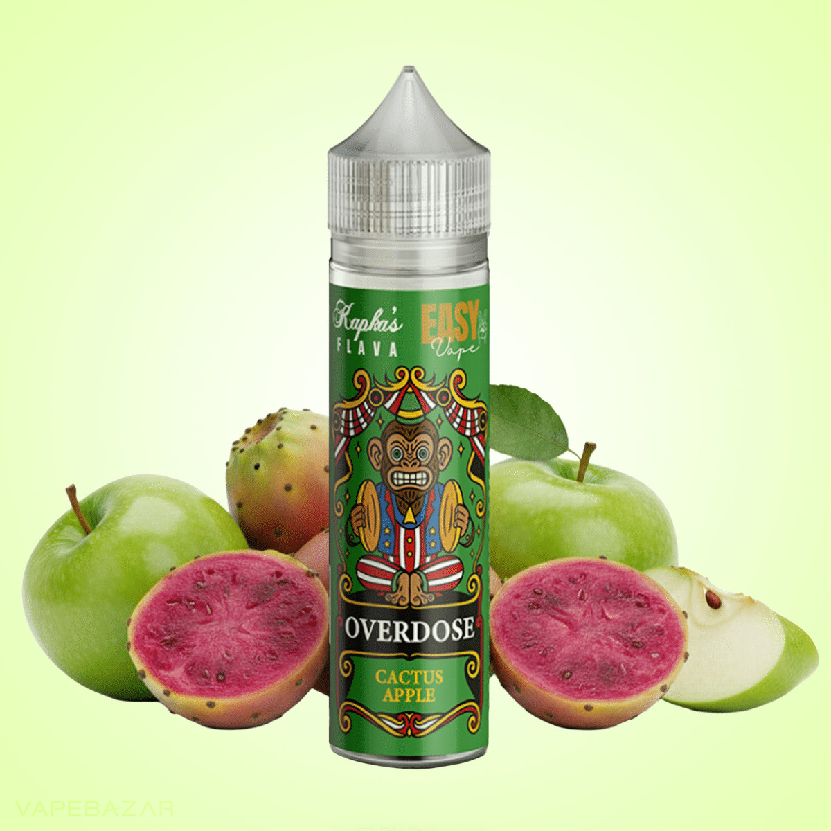 Kapkas Flava Overdose Cactus Apple Easy Vape | Vapebazar Kapkas Flava Overdose Cactus Apple Easy Vape