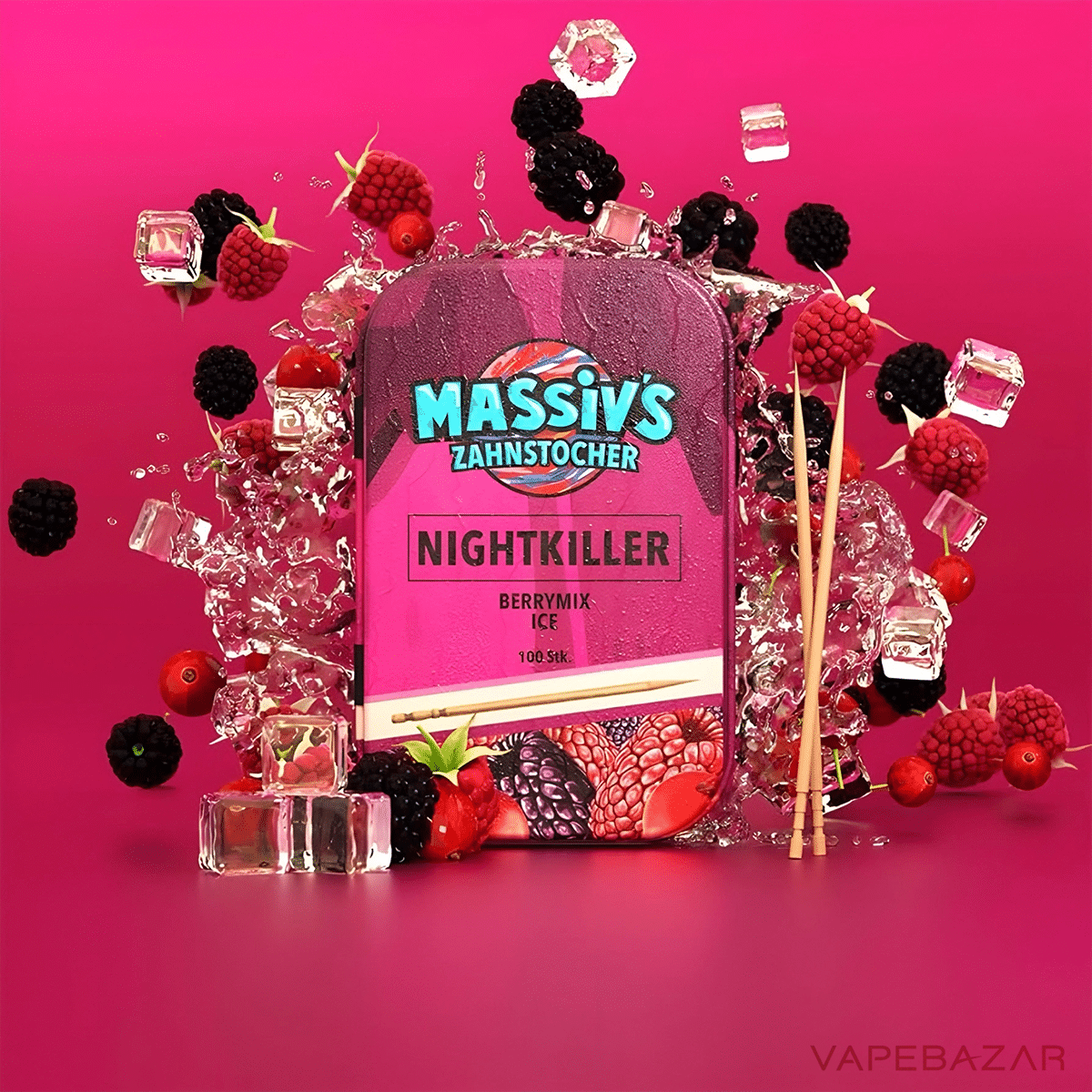 Massivs Zahnstocher Al Massiva Nightkiller | Vapebazar Massiv'S Zahnstocher