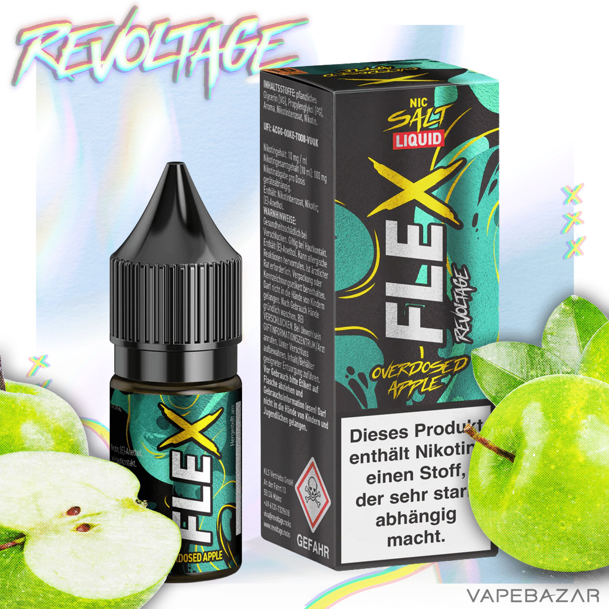 Revoltage Flex Overdosed Apple | Vapebazar Revoltage Flex Overdosed Apple