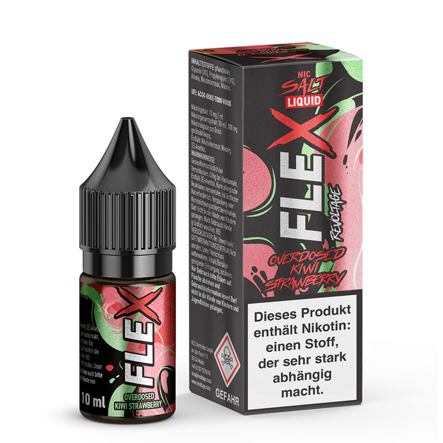 Revoltage Flex Overdosed Kiwi Strawberry 3 | Vapebazar Revoltage Flex - Overdosed Kiwi Strawberry
