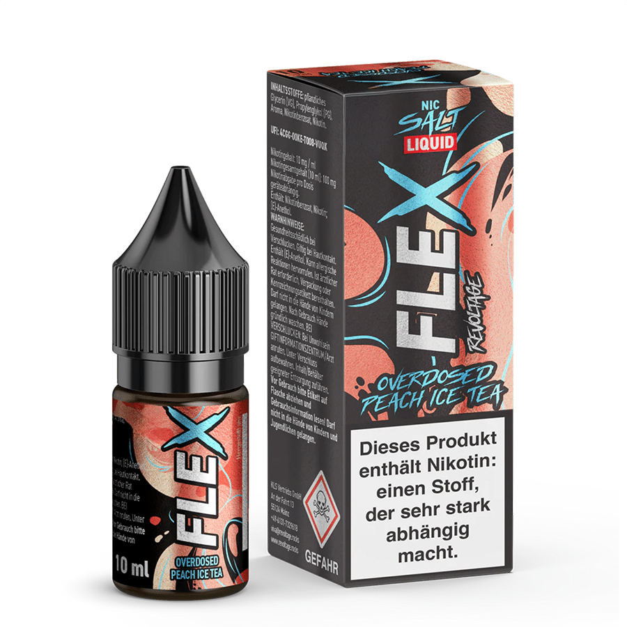 Revoltage Flex Overdosed Peach Ice Tea 3 | Vapebazar Revoltage Flex - Overdosed Peach Ice Tea – Bild 3