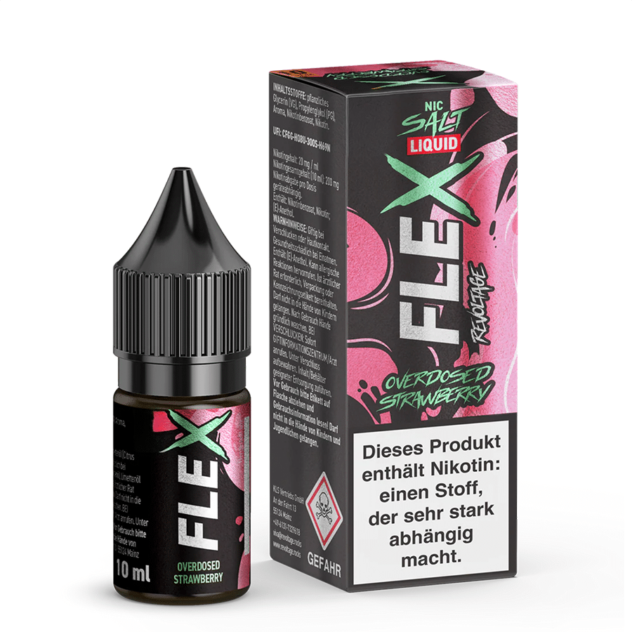 Revoltage Flex Overdosed Strawberry 3 | Vapebazar Revoltage Flex - Overdosed Strawberry