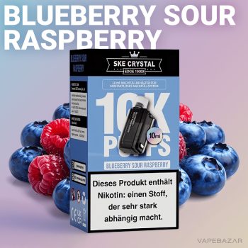 SKE Crystal Edge 10k Blueberry Sour Raspberry
