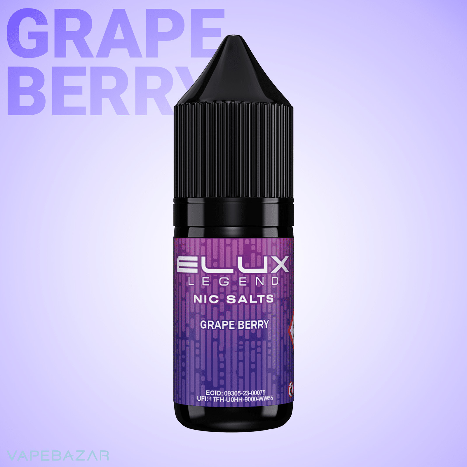ELUX LEGEND NIC SALTS Grape Berry 2 | Vapebazar Elux Legend Nic Salts - Grape Berry