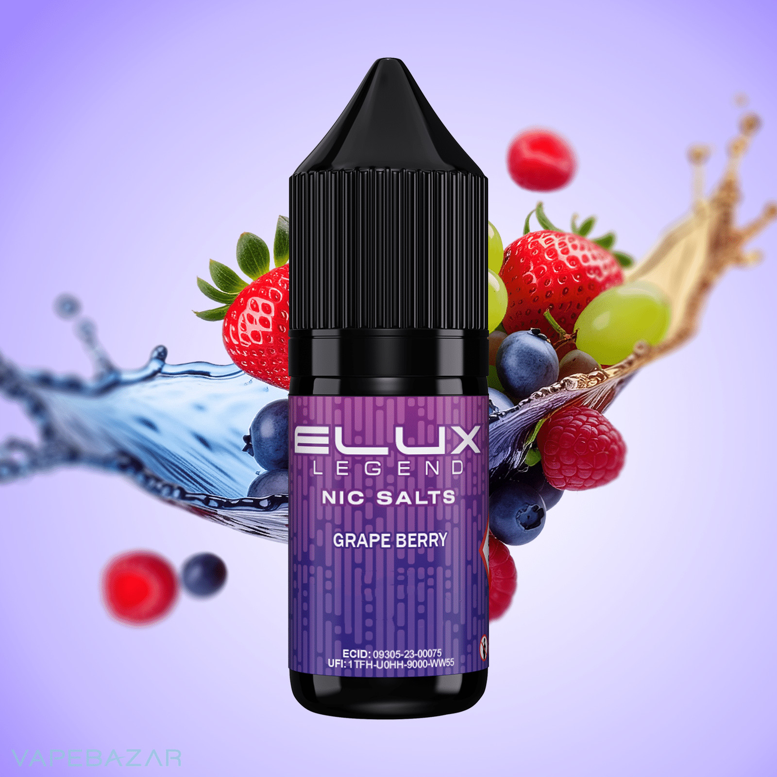 ELUX LEGEND NIC SALTS Grape Berry | Vapebazar Elux Legend Nic Salts Grape Berry
