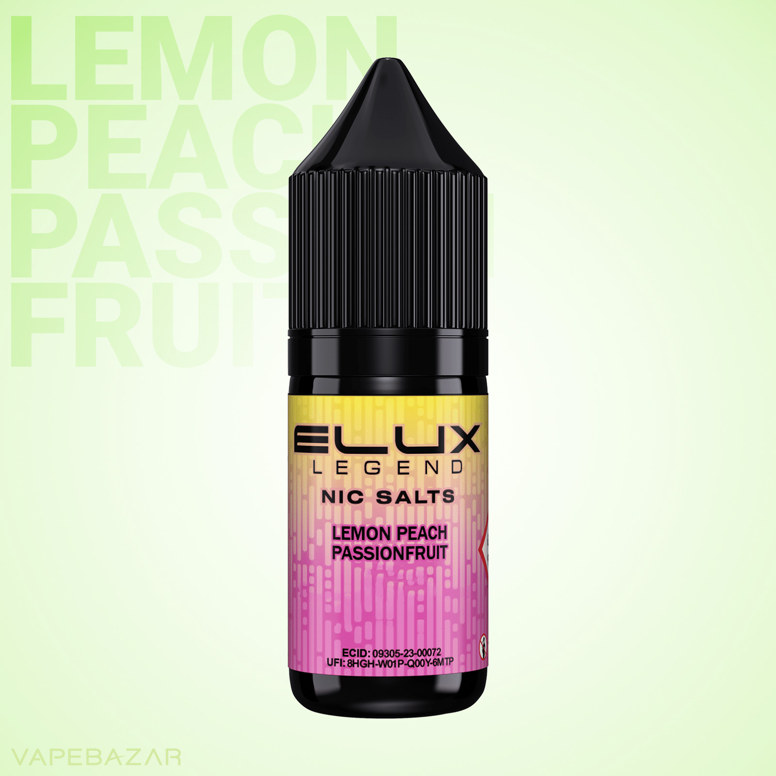 ELUX LEGEND NIC SALTS Lemon Peach Passionfruit 2 | Vapebazar Elux Legend Nic Salts - Lemon Peach Passionfruit