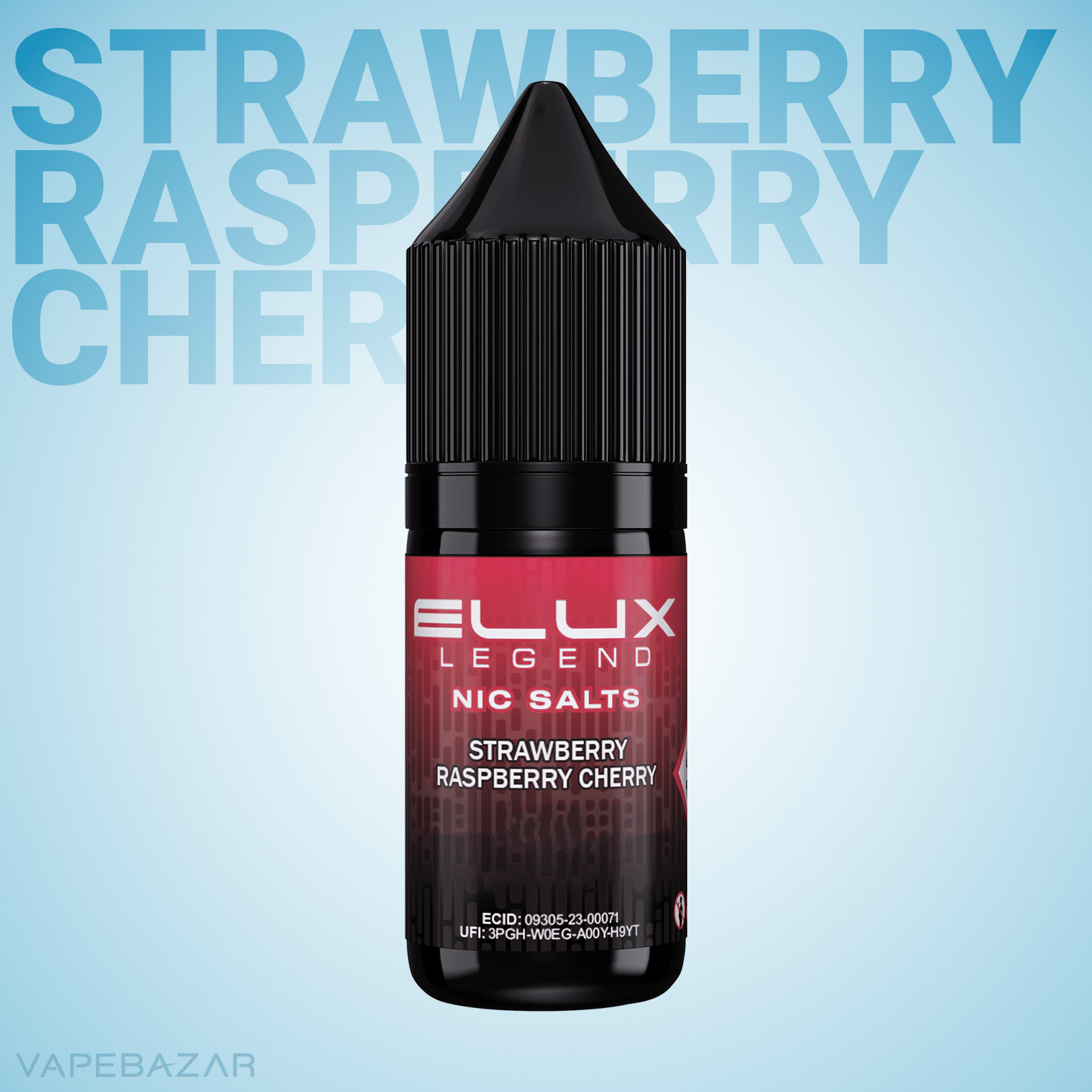 ELUX LEGEND NIC SALTS Strawberry Raspberry Cherry 2 | Vapebazar Elux Legend Nic Salts - Strawberry Raspberry Cherry
