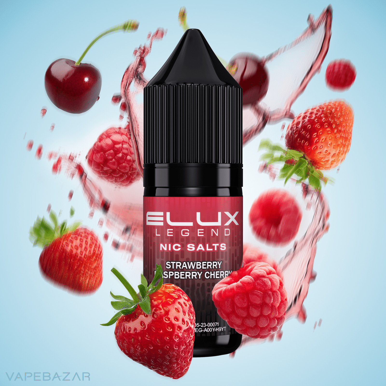 ELUX LEGEND NIC SALTS Strawberry Raspberry Cherry | Vapebazar Elux Legend Nic Salts Strawberry Raspberry Cherry