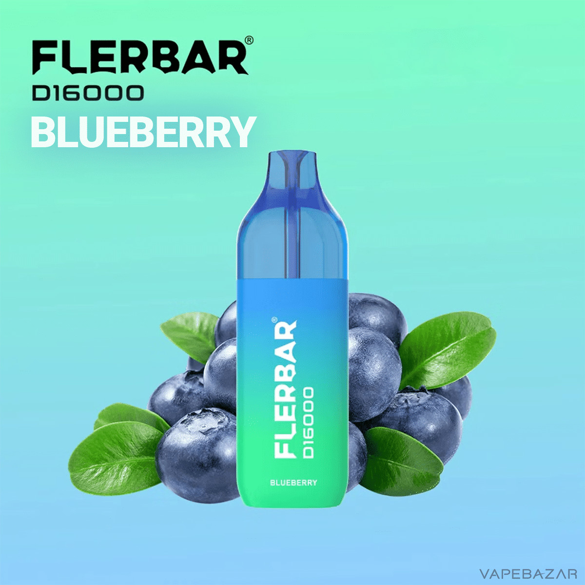 Flerbar D16000 Blueberry 2 | Vapebazar Flerbar D16000 Blueberry-2