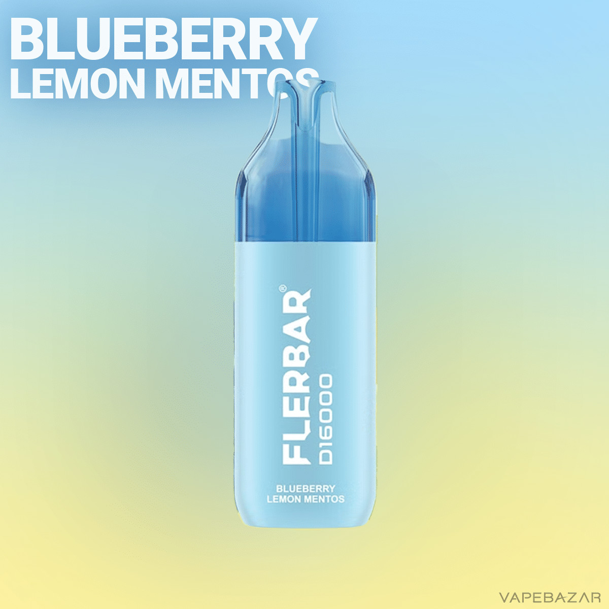 Flerbar D16000 Blueberry Lemon Mentos 3 | Vapebazar Flerbar D16000 Set - Watermelon Ice