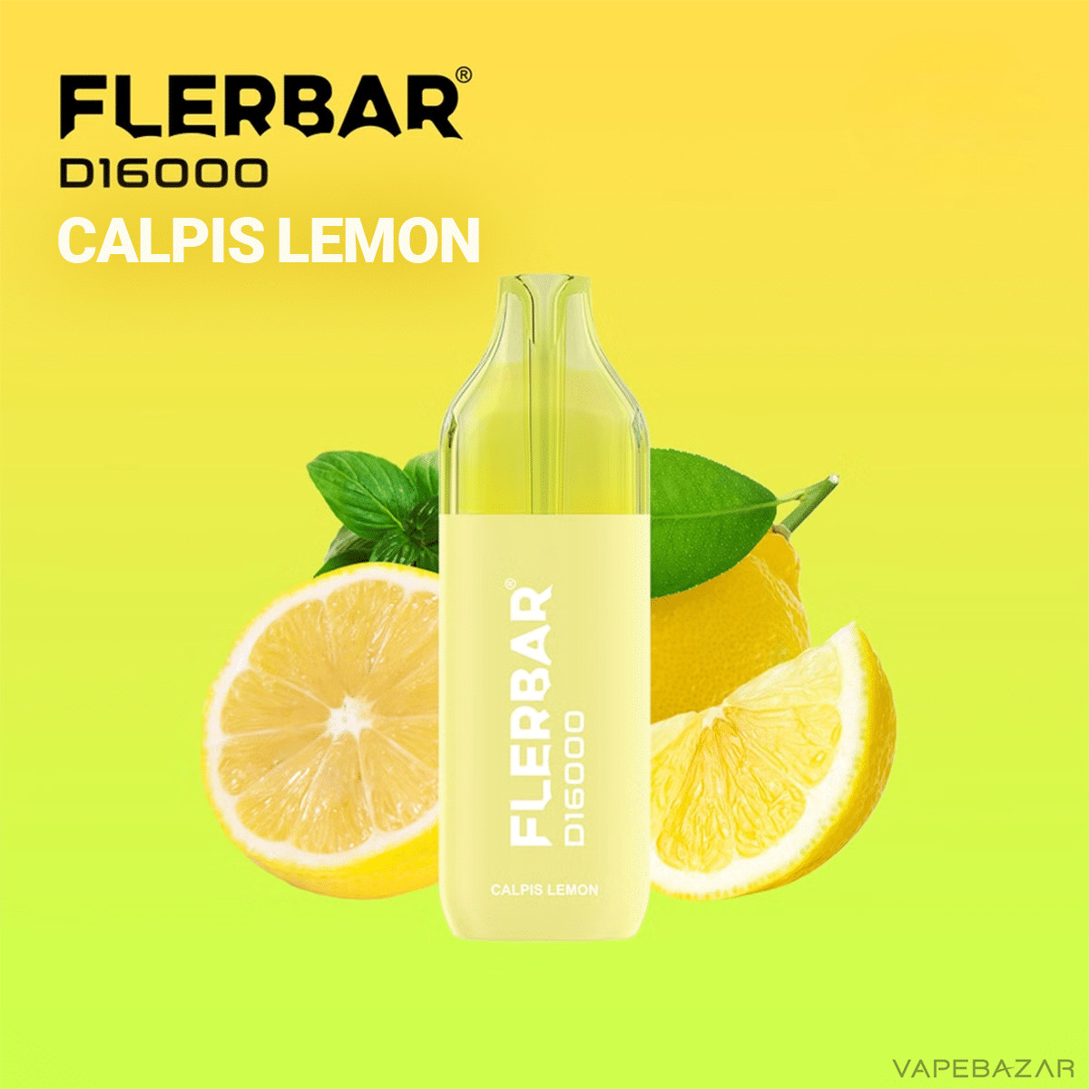 Flerbar D16000 Calpis Lemon 2 | Vapebazar Flerbar D16000 Calpis Lemon-2
