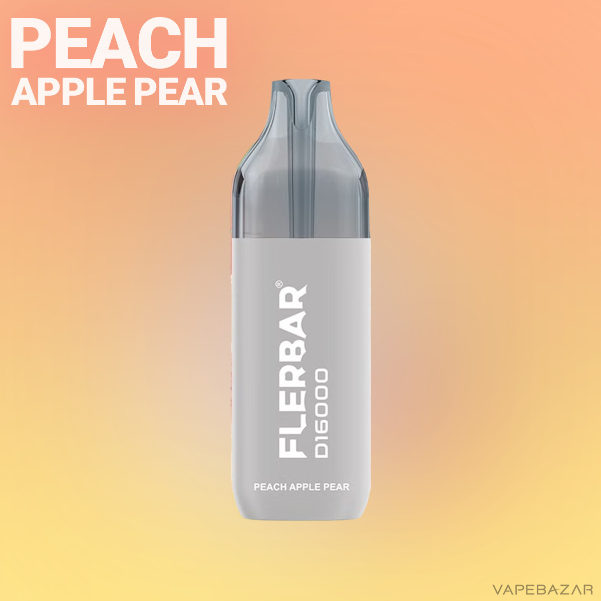 Flerbar D16000 Peach Apple Pear 3 | Vapebazar Flerbar D16000 Set - Watermelon Ice