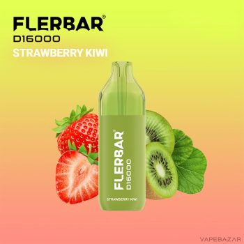 Flerbar D16000 Strawberry Kiwi-2