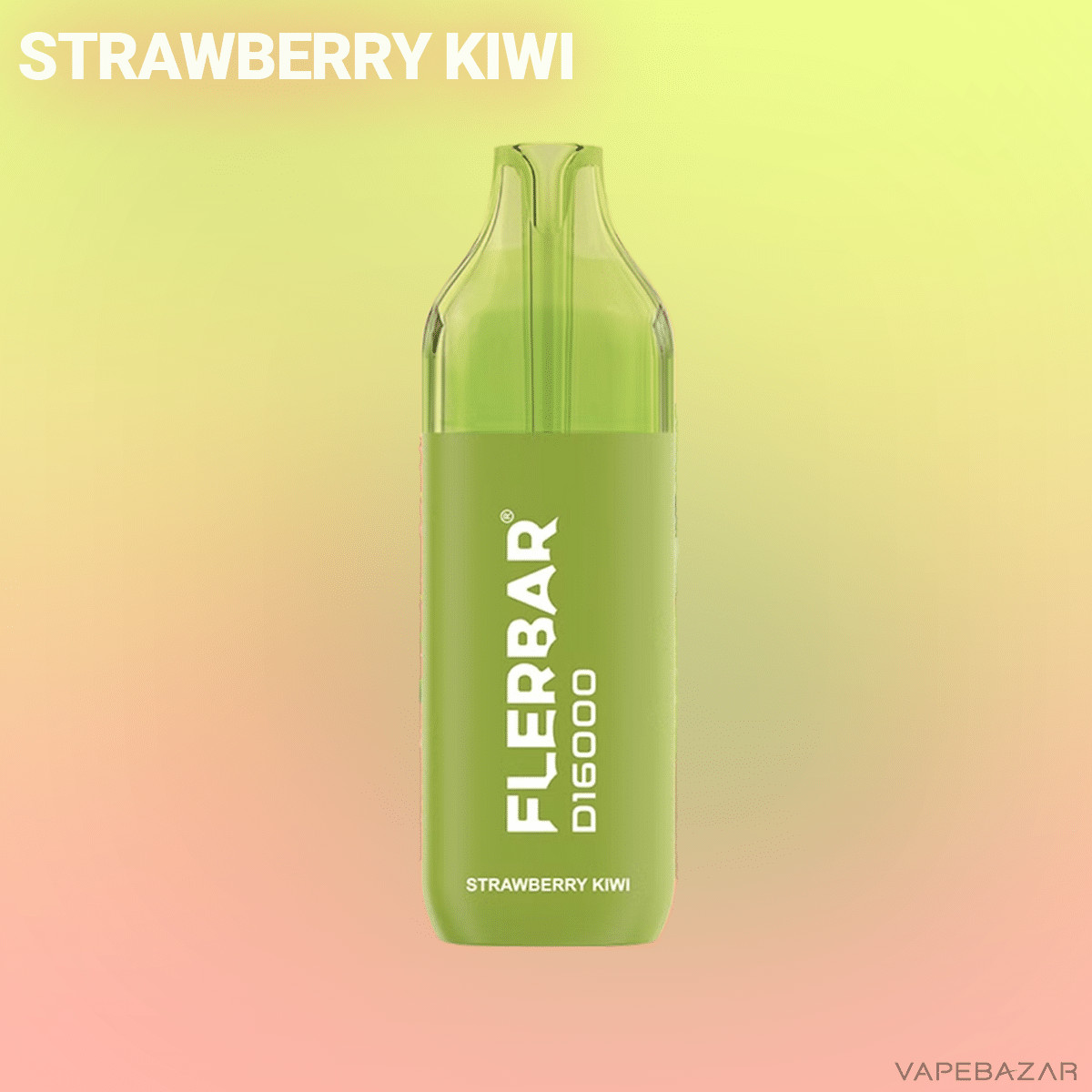 Flerbar D16000 Strawberry Kiwi 3 | Vapebazar Flerbar D16000 Set - Watermelon Ice