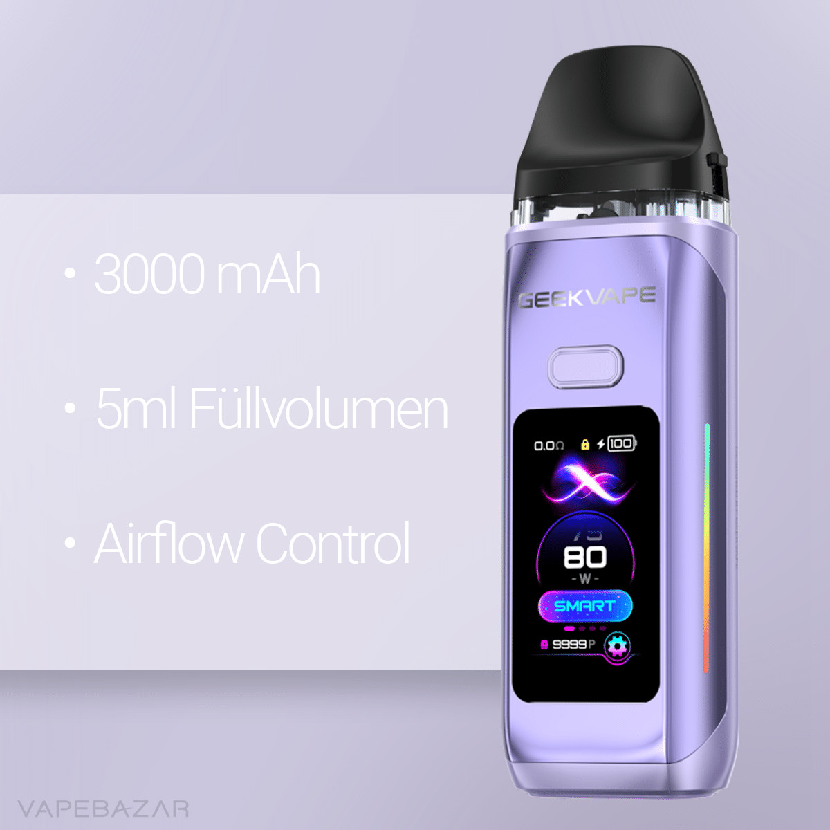Geekvape Digi Max Lila 1 | Vapebazar Geekvape - Digi Max Kit - Moon Silver