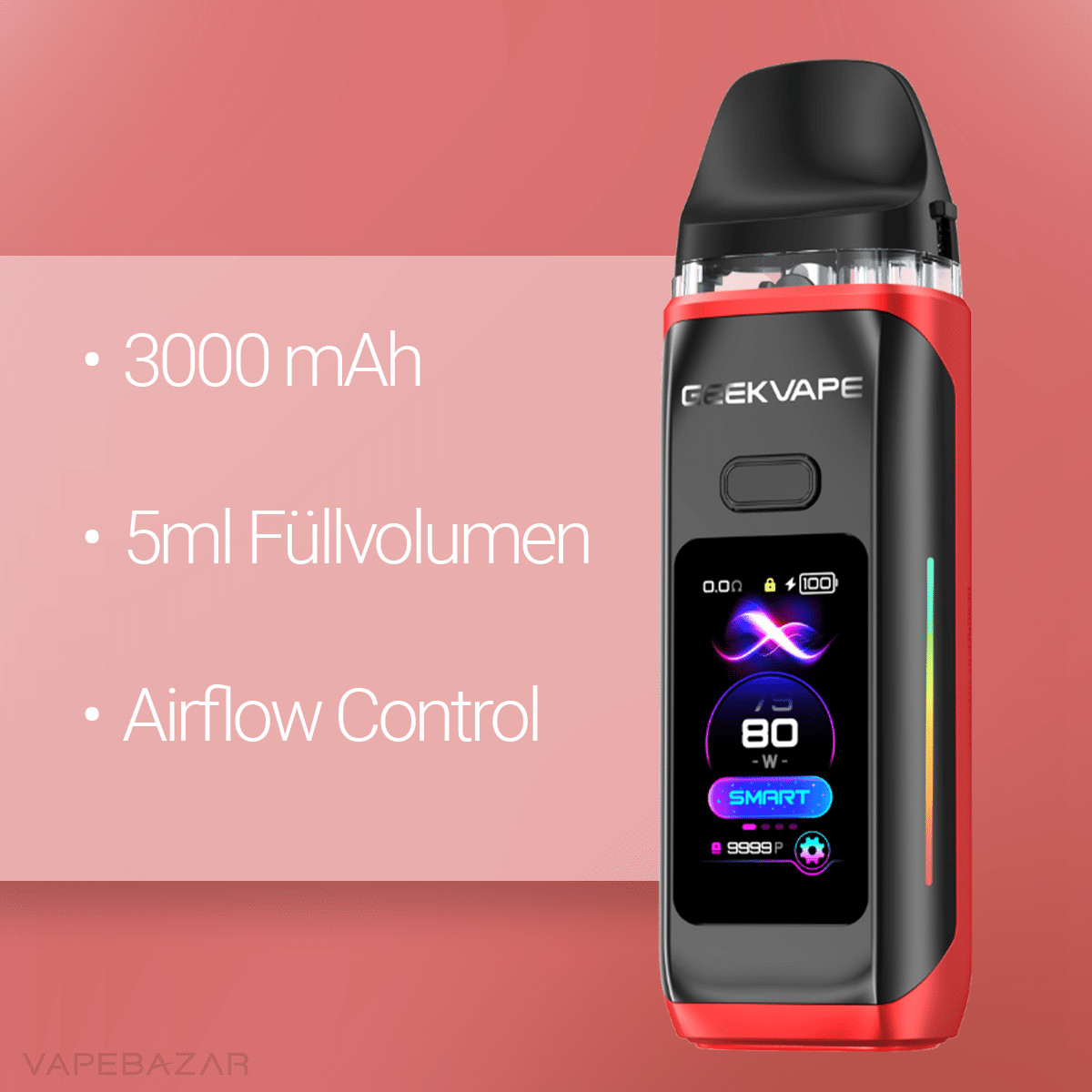 Geekvape Digi Max Rot 1 | Vapebazar Geekvape - Digi Max Kit - Moon Silver