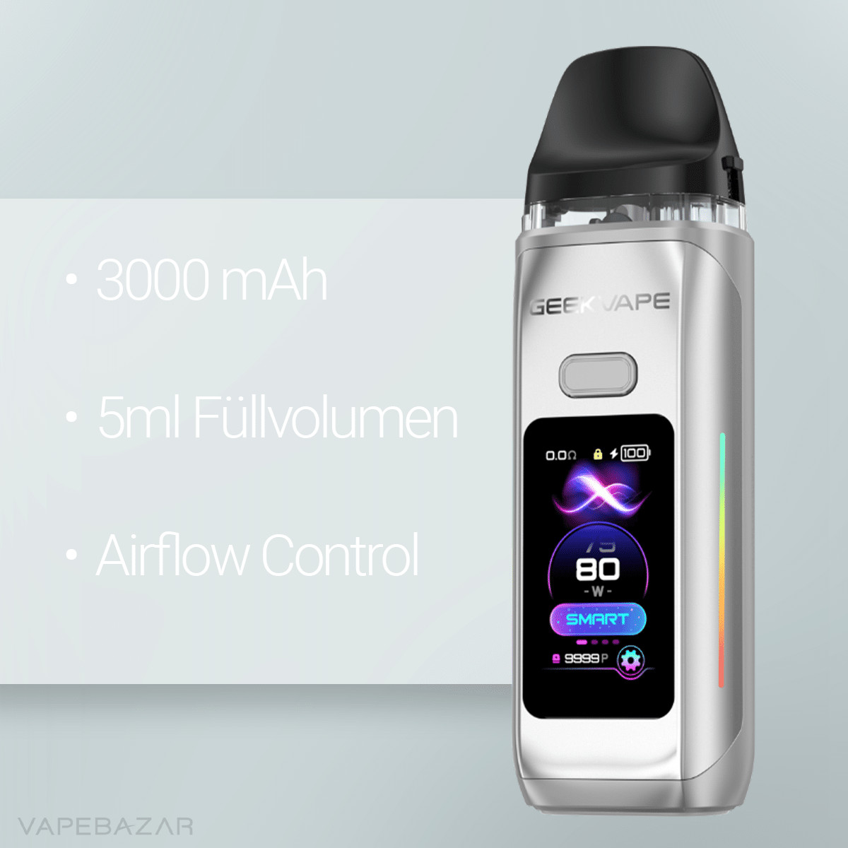 Geekvape Digi Max Silber 1 | Vapebazar Geekvape - Digi Max Kit - Moon Silver
