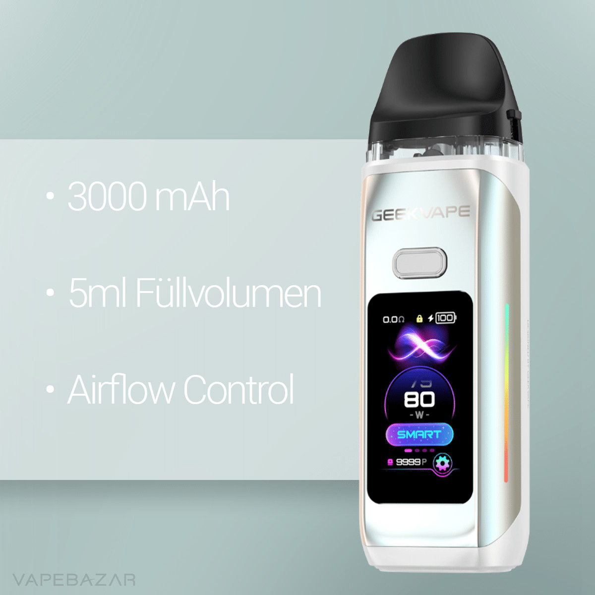 Geekvape Digi Max Weiss 1 | Vapebazar Geekvape - Digi Max Kit - Moon Silver