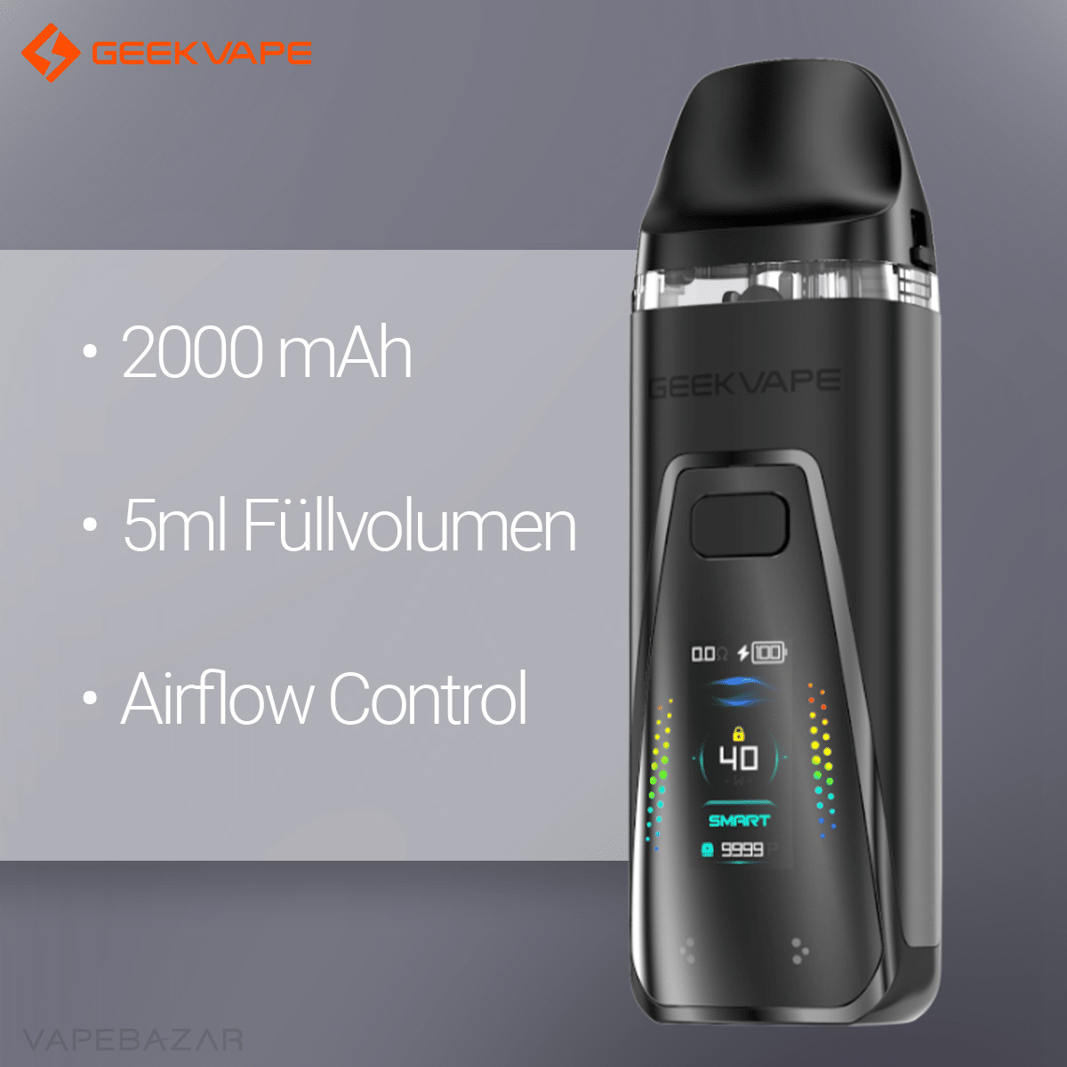 Geekvape Digi Pro Space Black 2 | Vapebazar Geekvape - Digi Pro Kit - Moon Silver