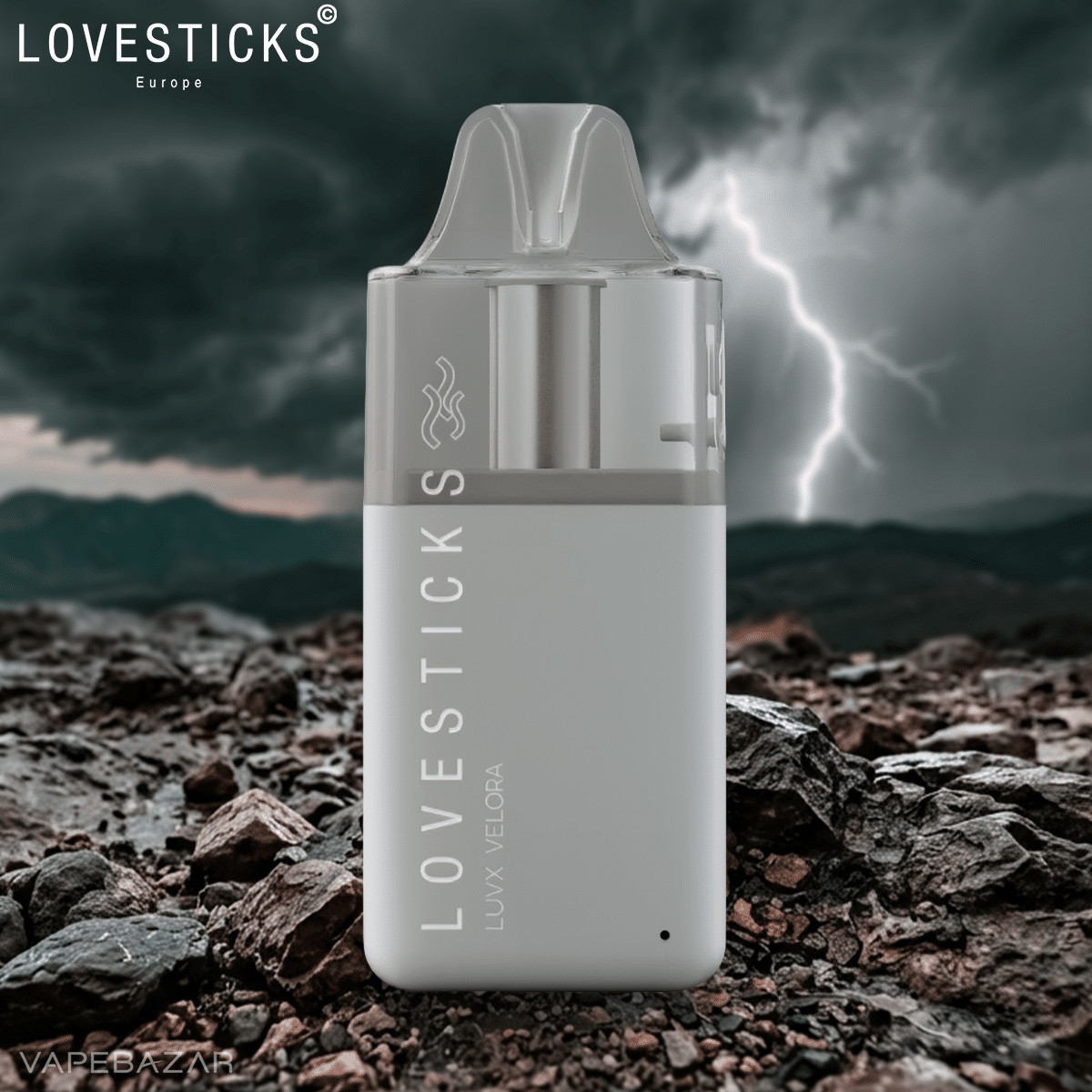 Lovesticks Lux Velora Pod Kit White | Vapebazar Lovesticks Lux Velora Pod Kit White