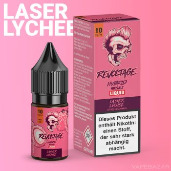 Revoltage Hybrid Nicsalt Liquid - Laser Lychee