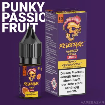 Revoltage Hybrid Nicsalt Liquid - Punky Passion Fruit