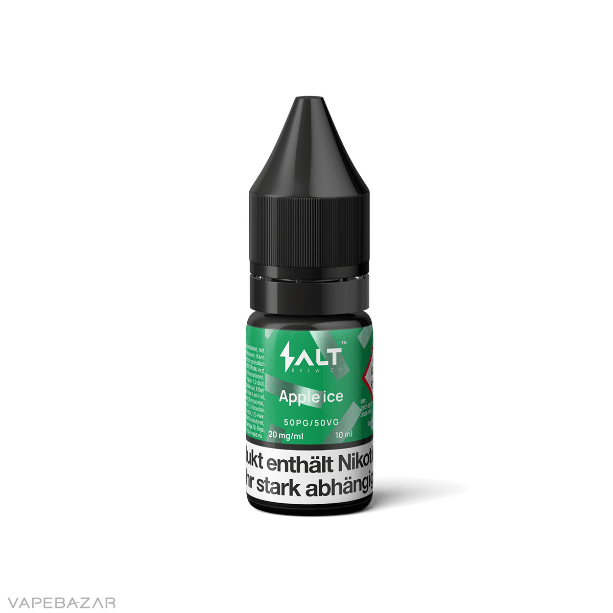Salt Brew Co Liquid Apple Ice3 | Vapebazar Salt Liquid - Apple Ice