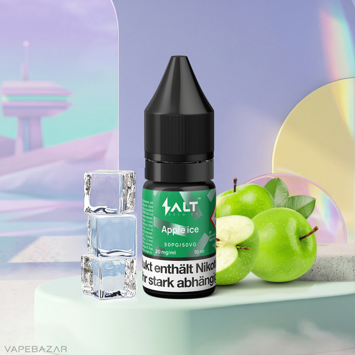 Salt Brew Co Liquid Apple Icesalt liquid | Vapebazar Salt Brew Co Liquid - Apple Icesalt Liquid_