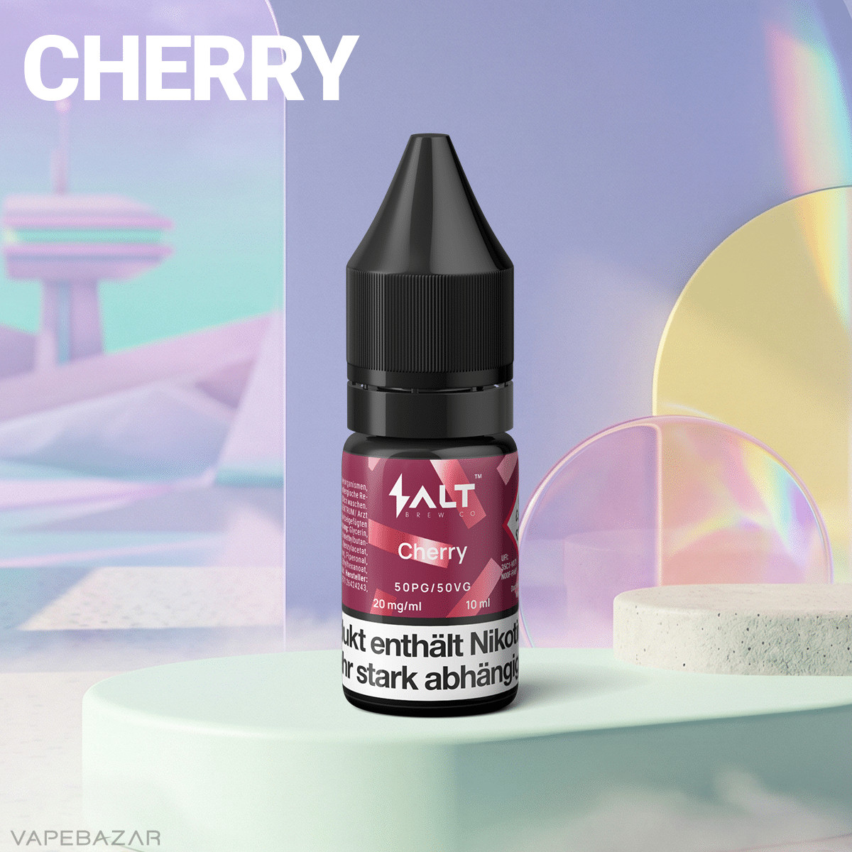 Salt Brew Co Liquid Cherry2 | Vapebazar Salt Liquid - Apple Ice