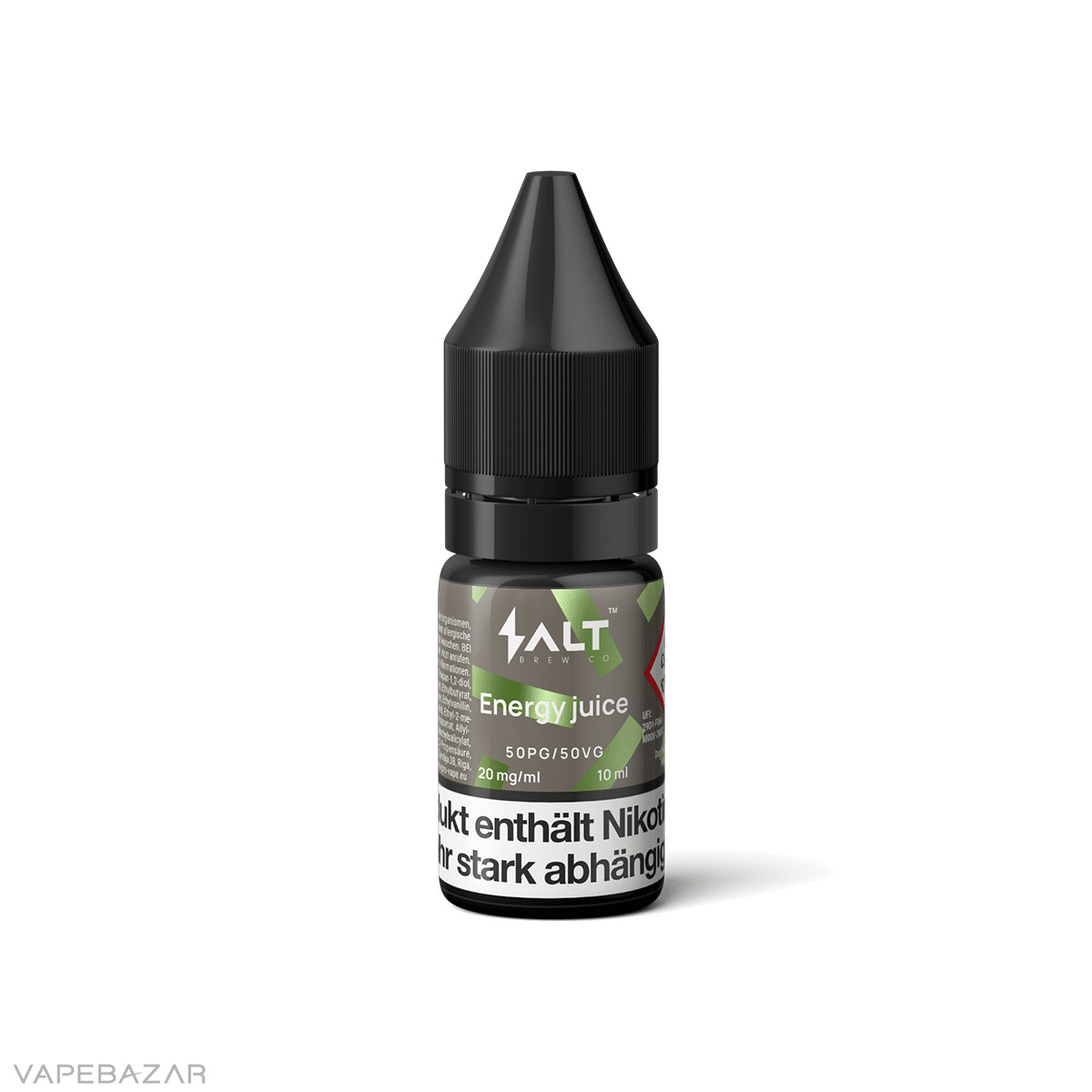 Salt Brew Co Liquid Energy Juice3 | Vapebazar Salt Liquid - Apple Ice