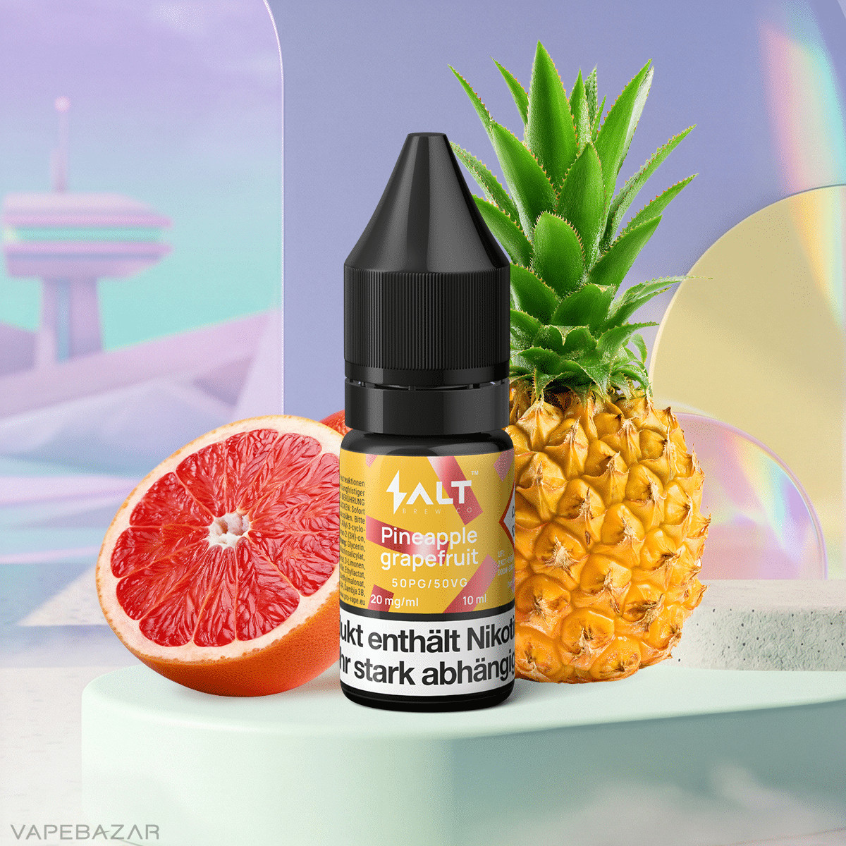 Salt Brew Co Liquid Pineapple Grapefruitsalt liquid | Vapebazar Salt Brew Co Liquid - Pineapple Grapefruit Salt Liquid_