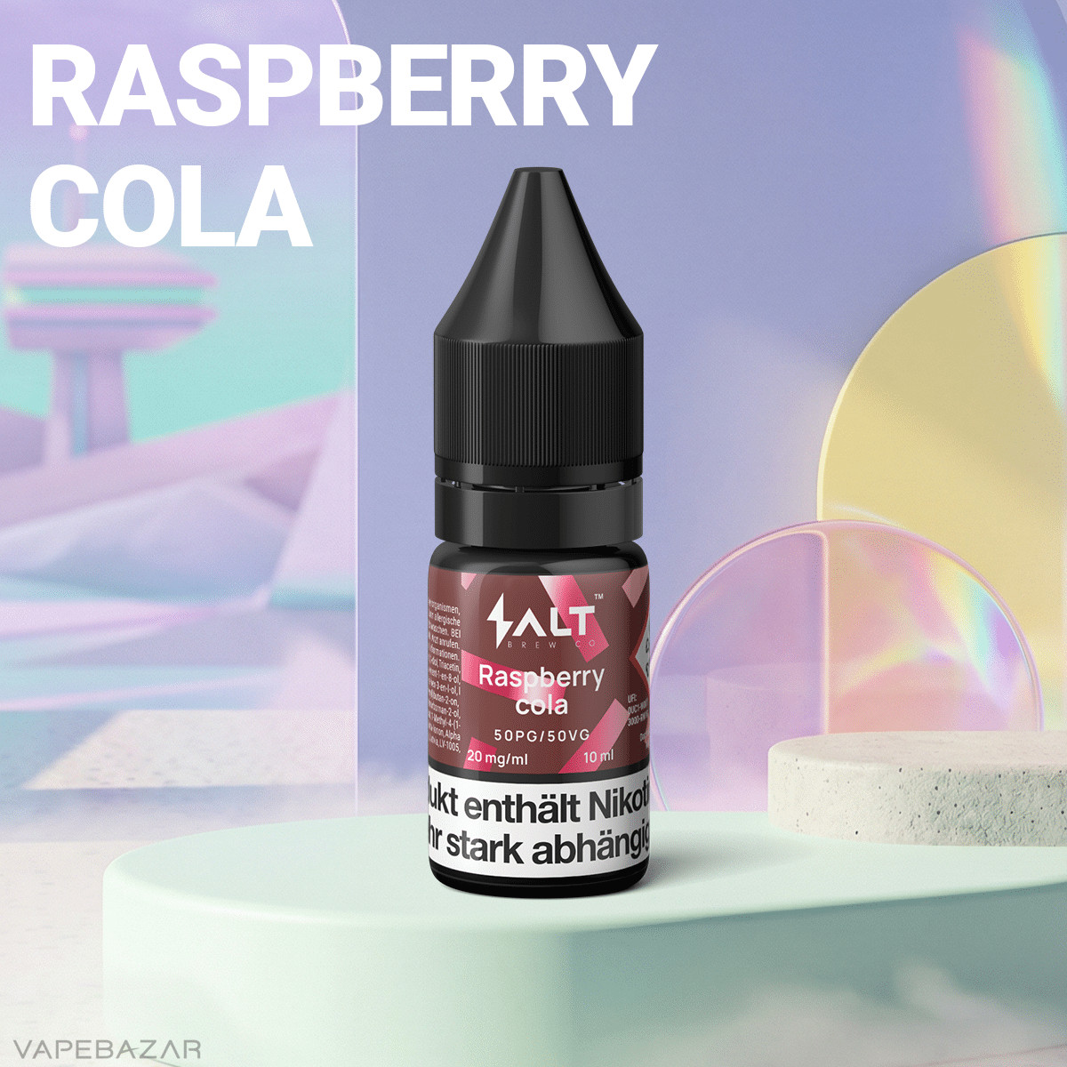 Salt Brew Co Liquid Raspberry Cola2 | Vapebazar Salt Liquid - Apple Ice