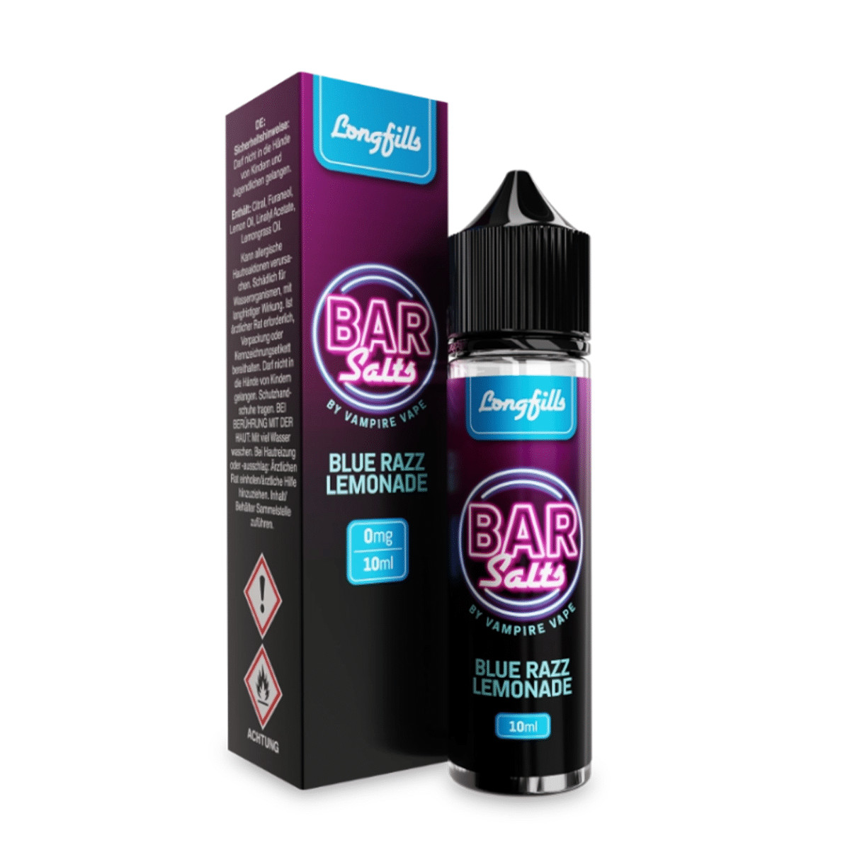 Vampire Vape Bar Salts Longfill Blue Razz Lemonade3 | Vapebazar Bar Salts Longfills - Blue Razz Lemonade 10Ml