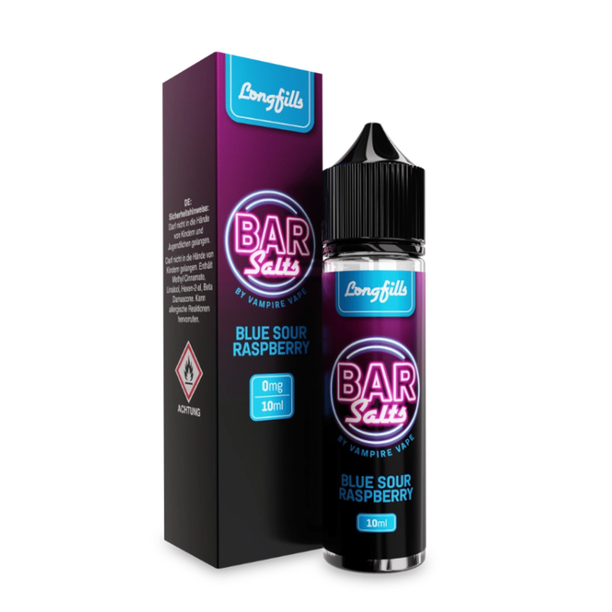 Vampire Vape Bar Salts Longfill Blue Sour Raspberry3 | Vapebazar Bar Salts Longfills - Blue Sour Raspberry 10Ml