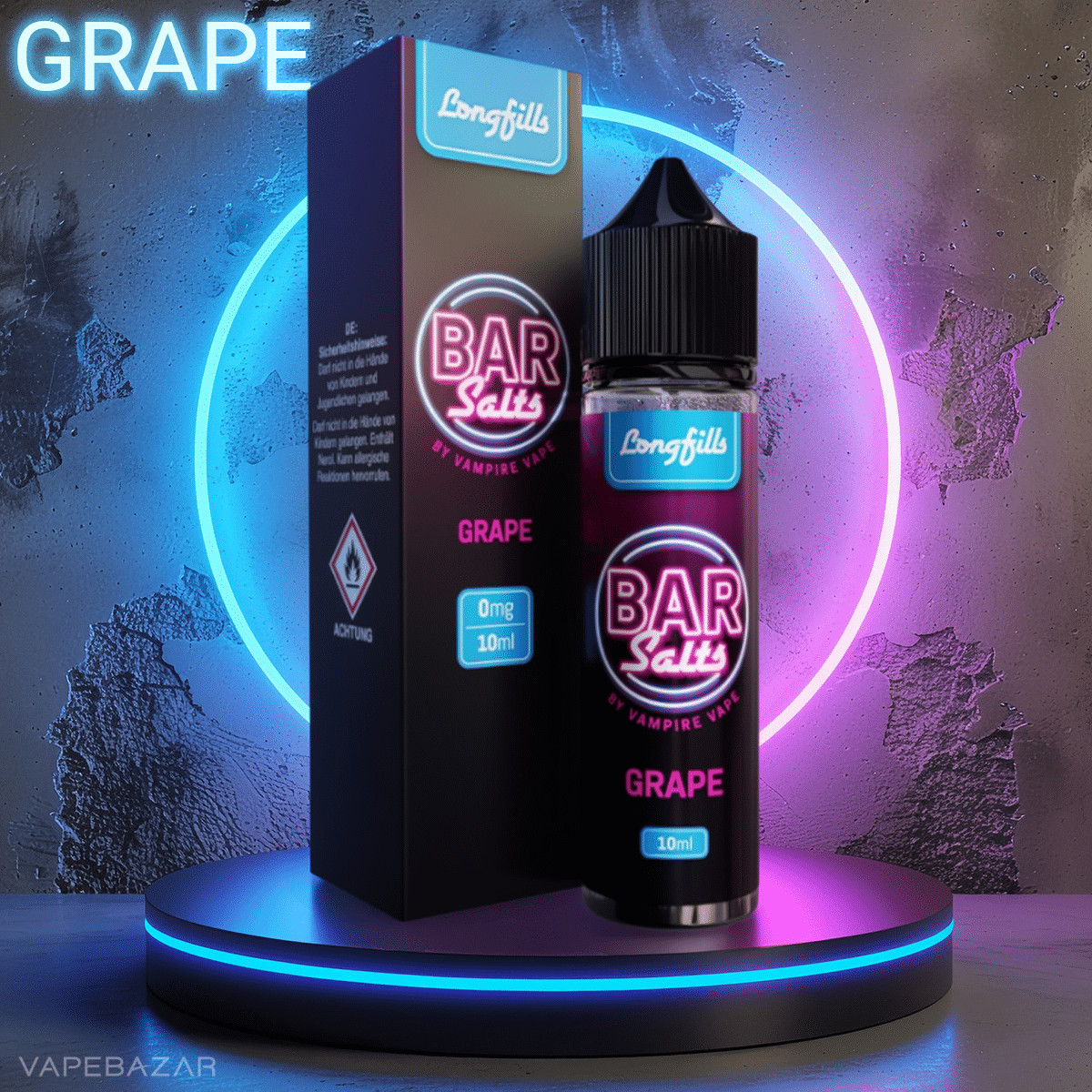 Vampire Vape Bar Salts Longfill Grape | Vapebazar Vampire Vape Bar Salts Longfill - Grape