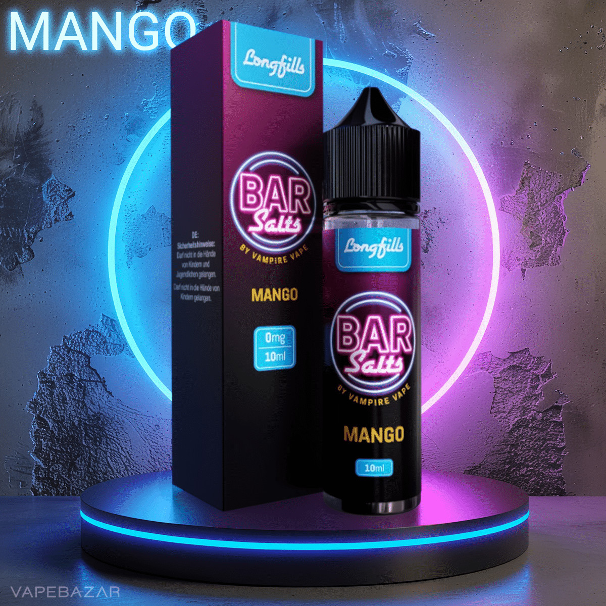 Vampire Vape Bar Salts Longfill Mango | Vapebazar Vampire Vape Bar Salts Longfill - Mango